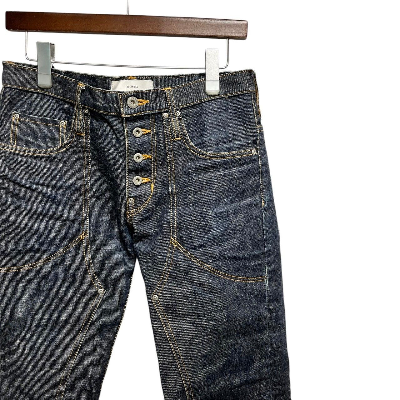 SUGARHILL シュガーヒル 21SS Rigid Double Knee Bell Bottom Denim ダブルニーベルボトムデニムパンツ  21SSPT03 - メルカリ