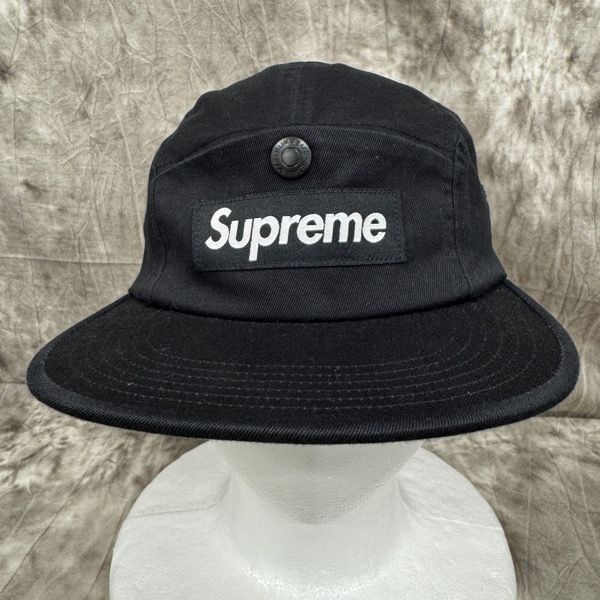 美品！シュプリームSupreme Snap Button Pocketキャップ Supreme Snap Button Pocket Camp Cap Black Watch Plaid O/S | eBay