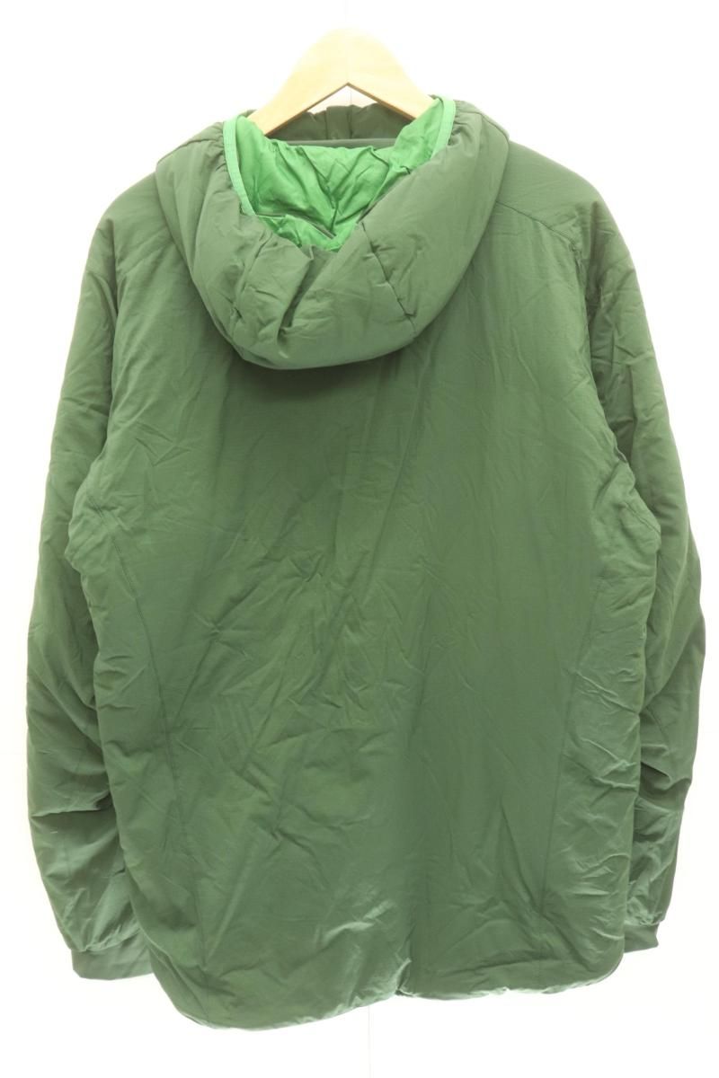 ARC TERYX メンズナイロンジャケット M Atom AR Hoody ARC TERYX M 緑 グリーン ロゴ 02T-93102