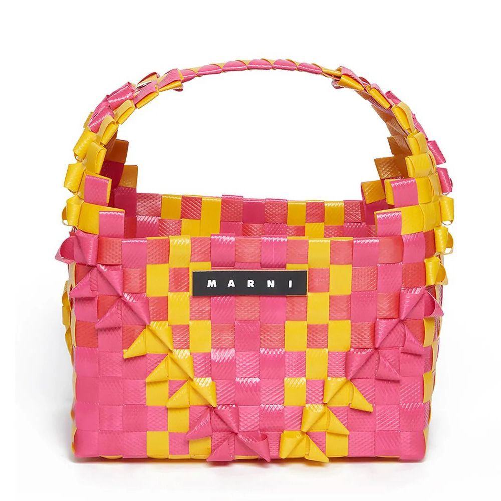 【未使用品】おまけつき　ファミリア　デニムバッグ　赤　手刺繍　女の子　お散歩 familiar - familiar♡ファミリア♡手刺繍デニムバッグ♡2024年