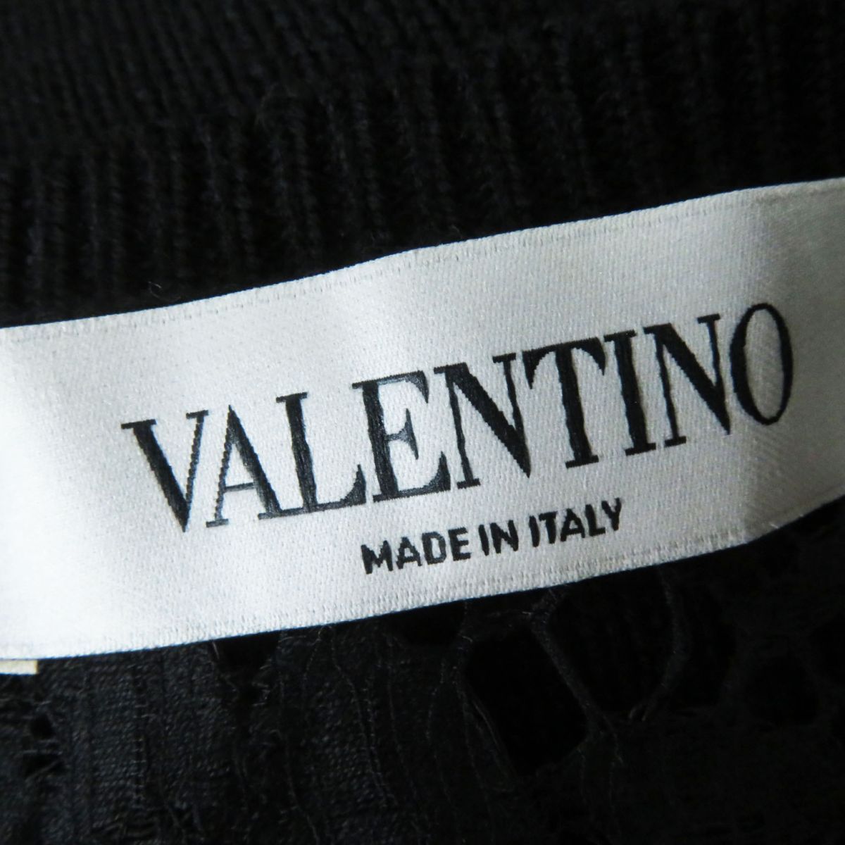 未使用◎正規品 伊製 VALENTINO ヴァレンティノ レディース レース切替