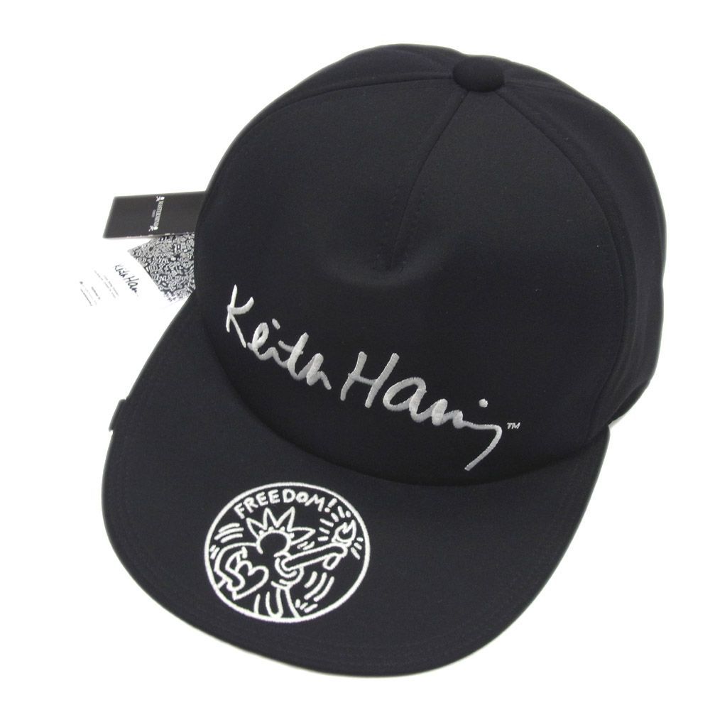 新品○mastermind JAPAN KEITH HARING 19AW キャップ ブラック スカル ...