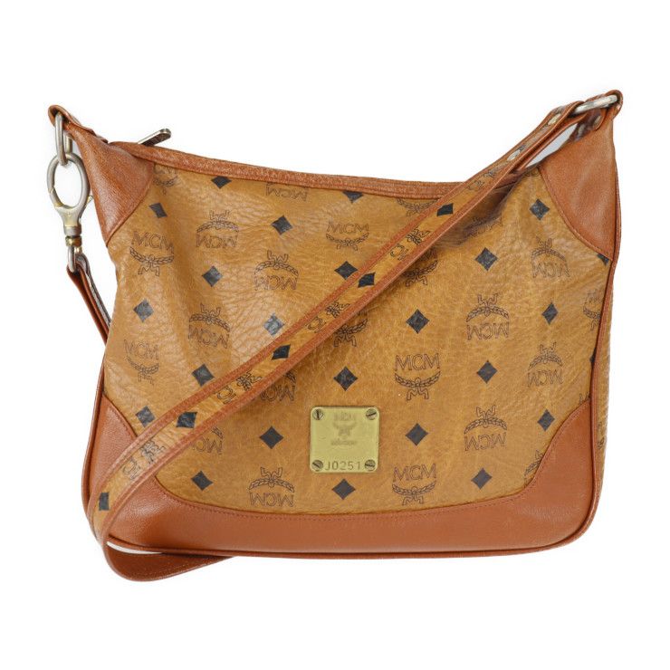 【美品】MCM エムシーエム　ボディバッグ　レザー　ヴィセトス柄　コニャック 楽天市場】MCM(エムシーエム) ヴィセトス コニャック トートバッグ