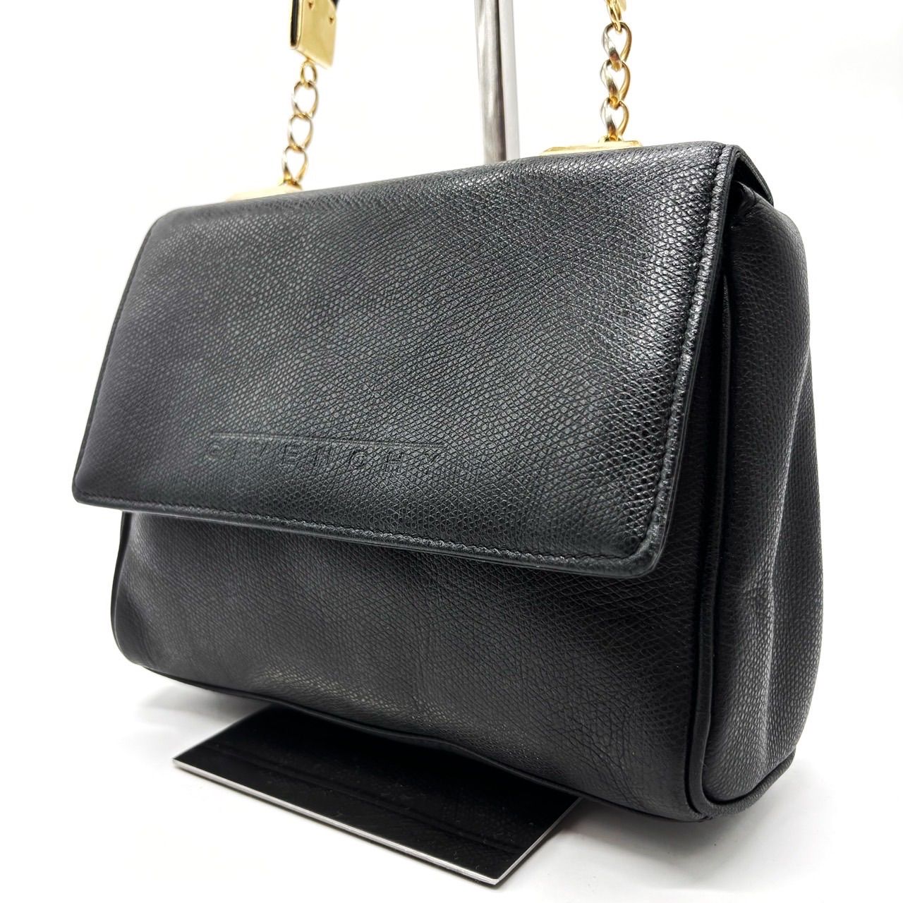 良品】 GIVENCHY ジバンシー ハンドバッグ 4G パーティバッグ フラップ 