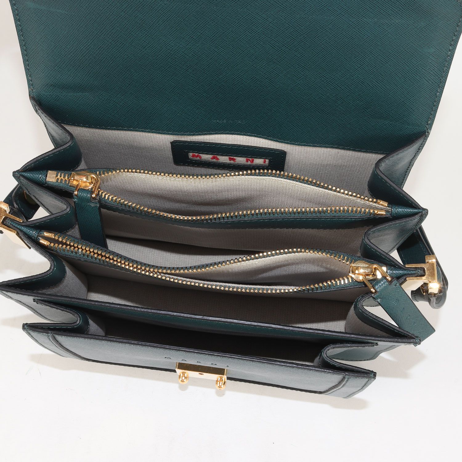 MARNI マルニ グリーン系 | トランク バック | TRUNK MEDIUM BAG