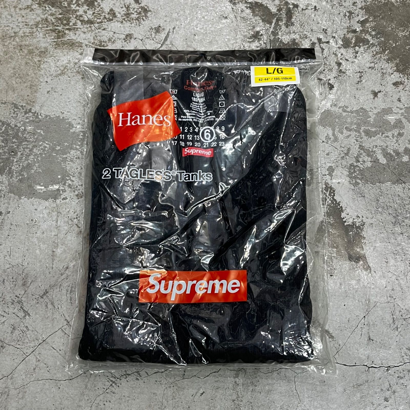 トップス Supreme MM6 /Hanes Tagless Tank Top Supreme MM6 Maison Margiela Hanes Tagless Tank Top (1 Pack