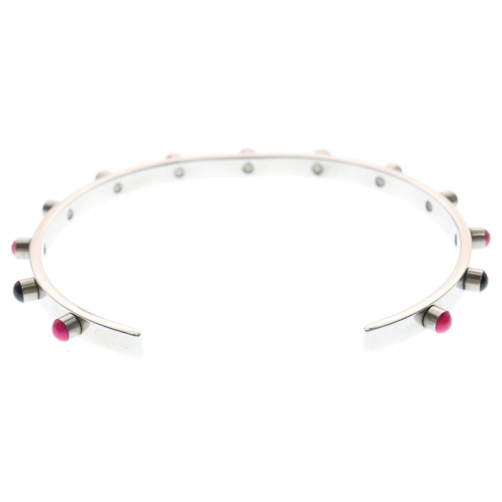 CELINE (セリーヌ) マルチカラー シルバーバングル FLF2149