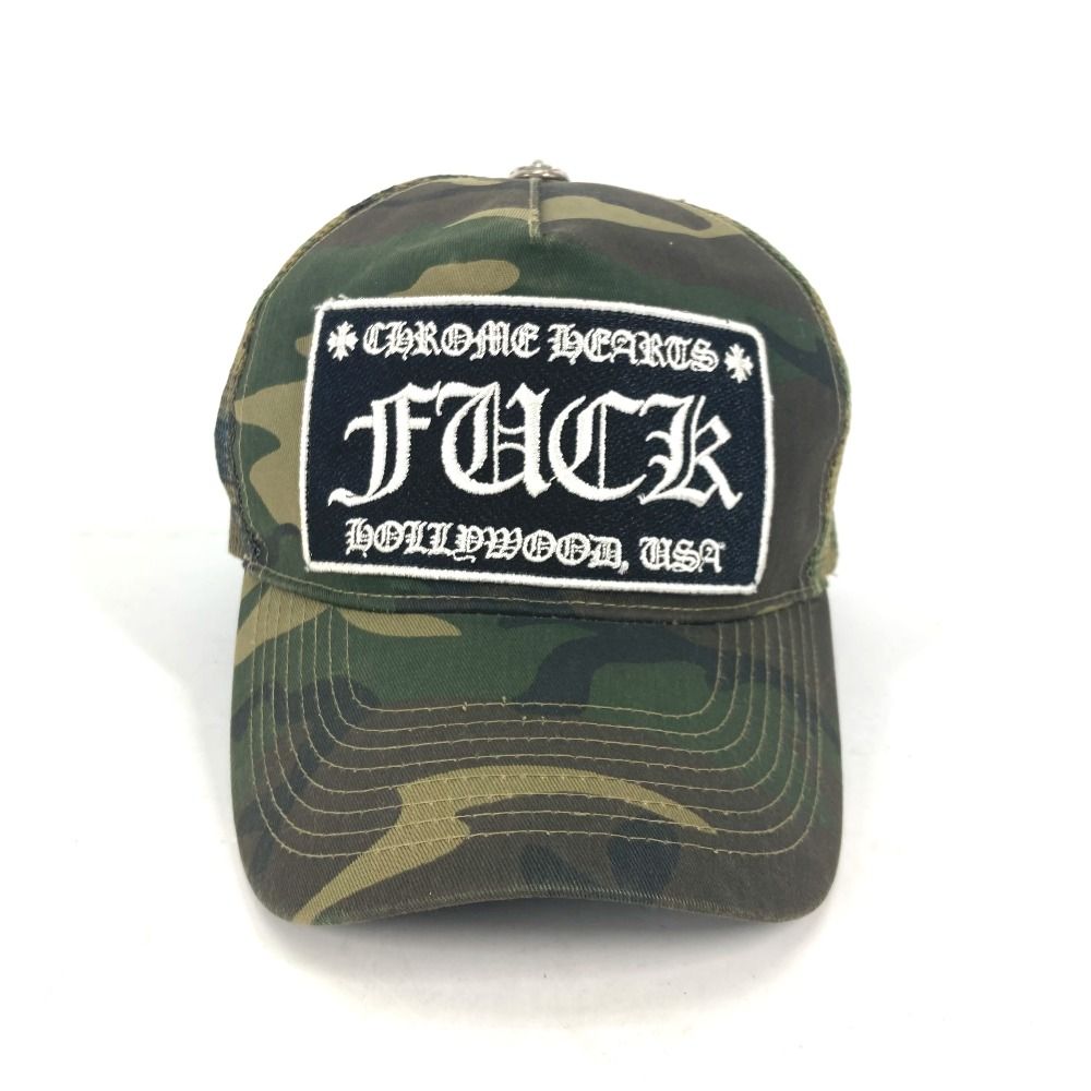Chrome Hearts 迷彩キャップ FUCK刺繍 楽天市場】CHROME HEARTS TRUCKER CAP クロムハーツ トラッカー