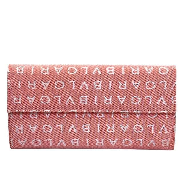 BVLGARI ブルガリ ロゴマニア 財布 長財布 ロングウォレット 二つ折り 