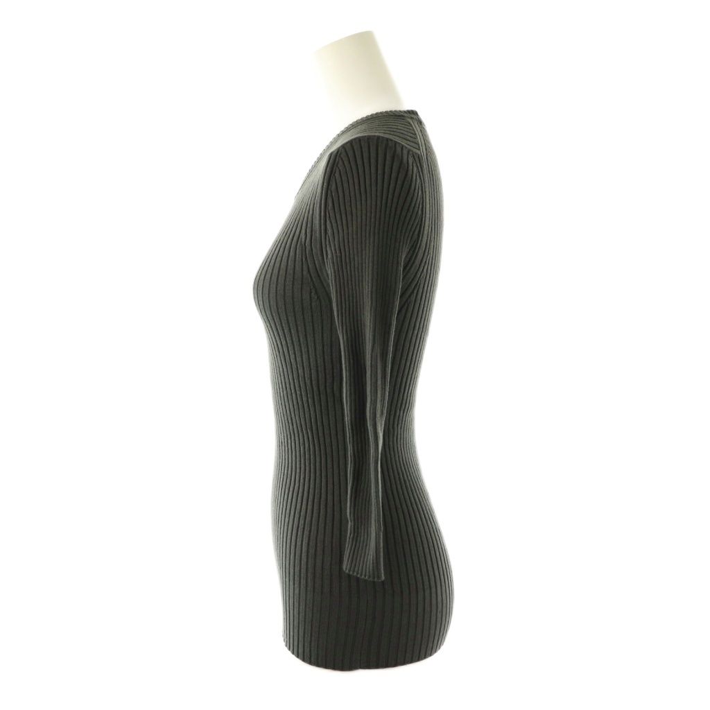 L'Appartement COTTON RIB KNIT グレーC アパルトモン ドゥーズィエムクラス L'Appartement DEUXIEME