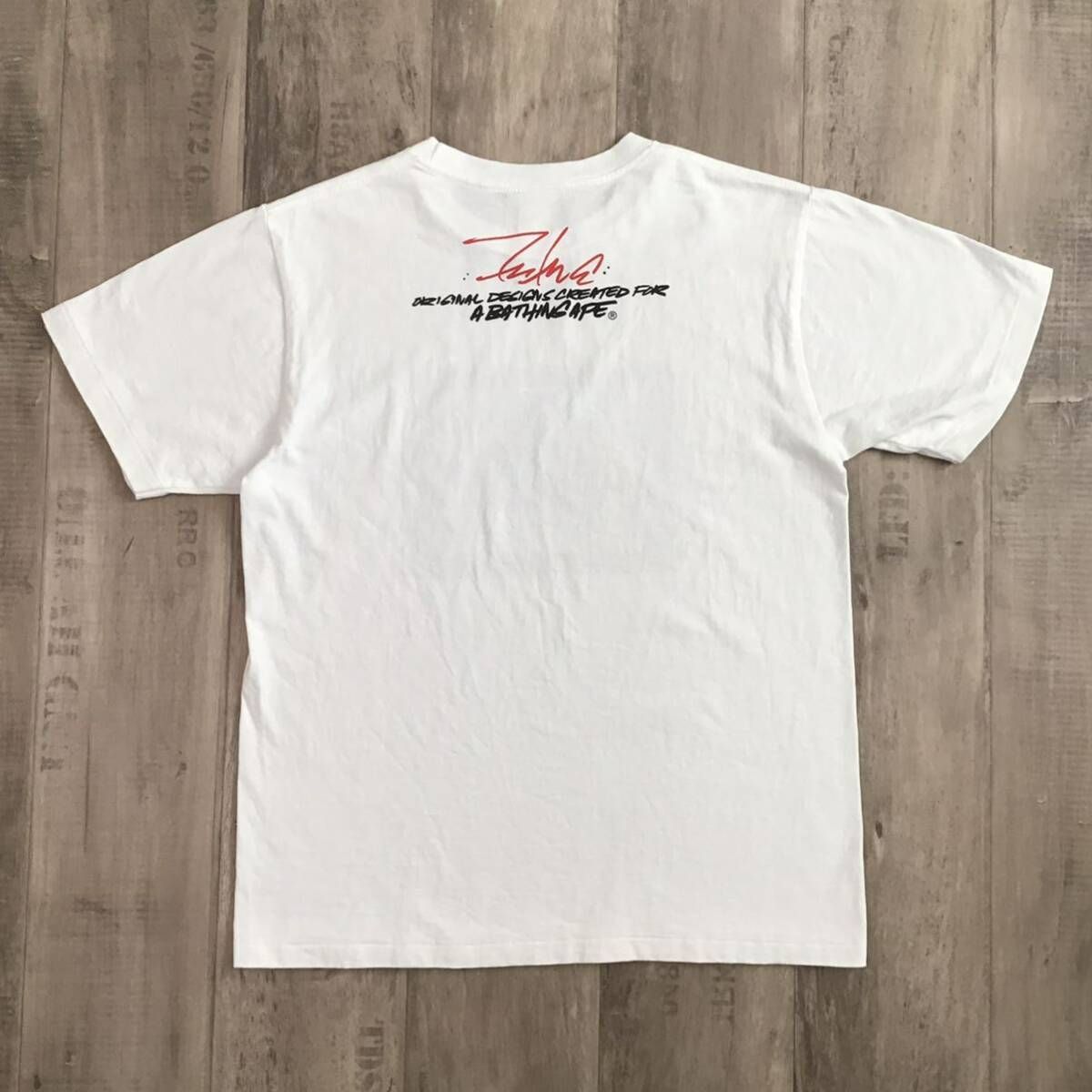 ☆激レア☆ 復刻 Futura × BAPE Art Tシャツ Mサイズ a bathing ape 