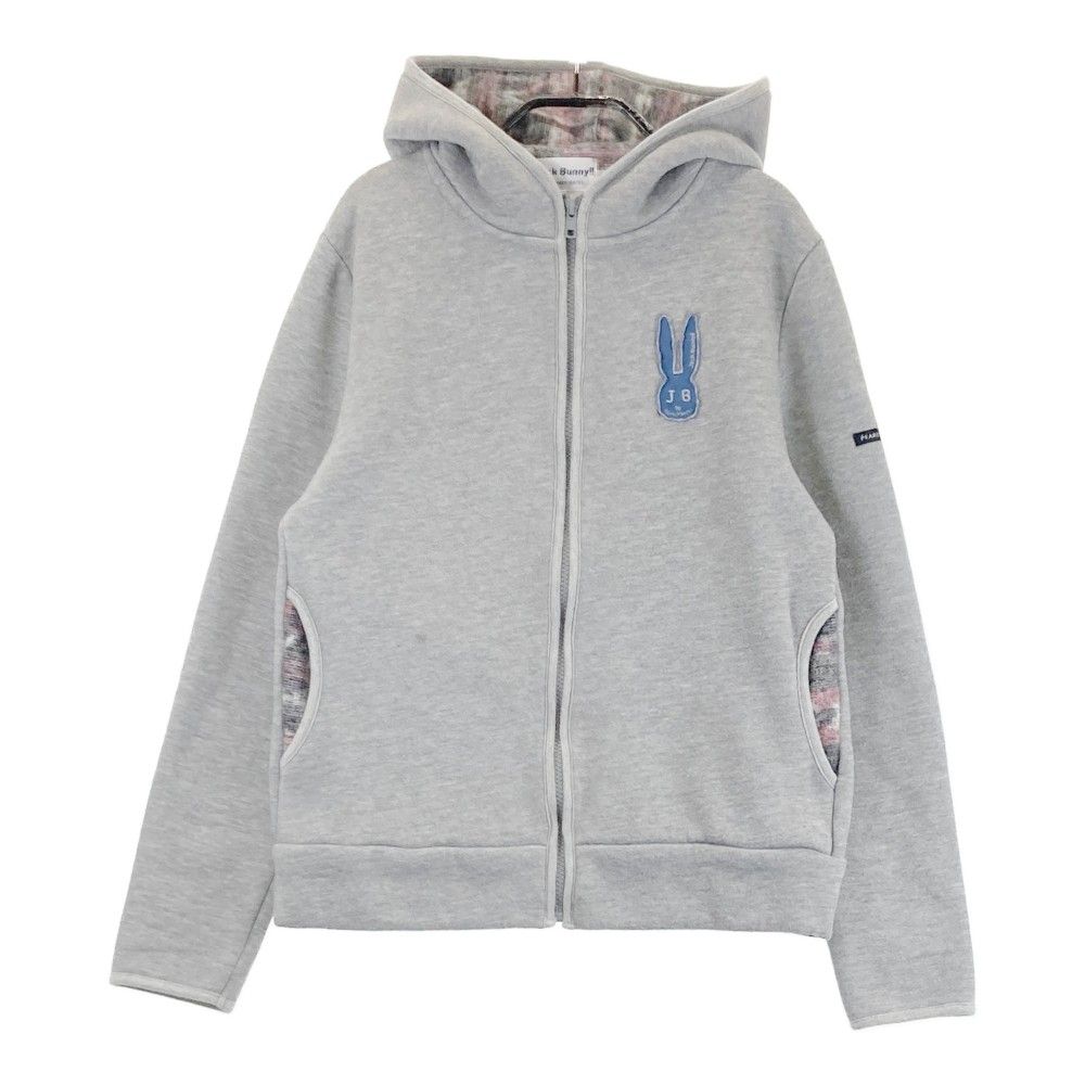 JACK BUNNY ブラックパーカー フード付き　サイズ2 JACK BUNNY ブラックパーカー フード付き サイズ2 JACK BUNNY