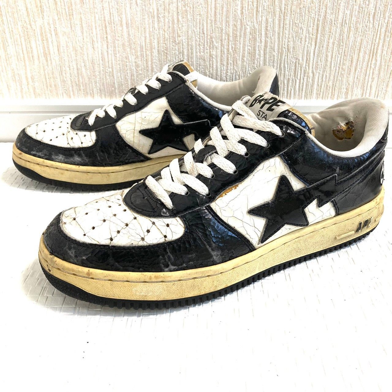 A BATHING APE】 アベイシングエイプ BAPESTA FS-001 ローカット