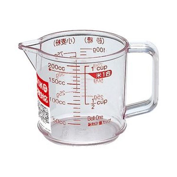 まとめ アスベル 耐熱計量カップ R-200220ml 1個 ×20セット