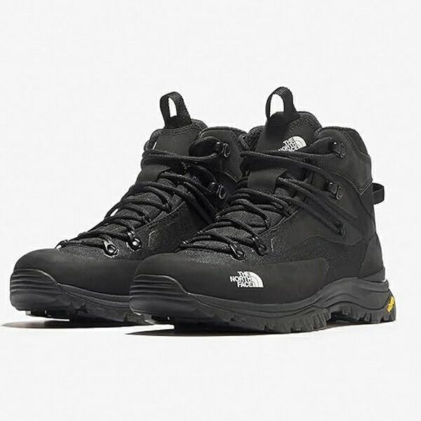 THE NORTH FACE ザノースフェイス トレッキングシューズ Creston Hike Mid WP クレストン ハイク ミッド ウォータープルーフ NF52321 メンズ NFブラック×TNFブラック 8.0 26.0cm