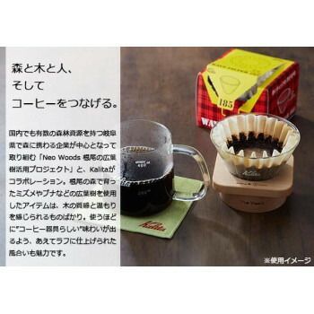 Kalita カリタ Oak Village＆Kalita Neo Woods 角型 ドリッパー WDG 185 44306