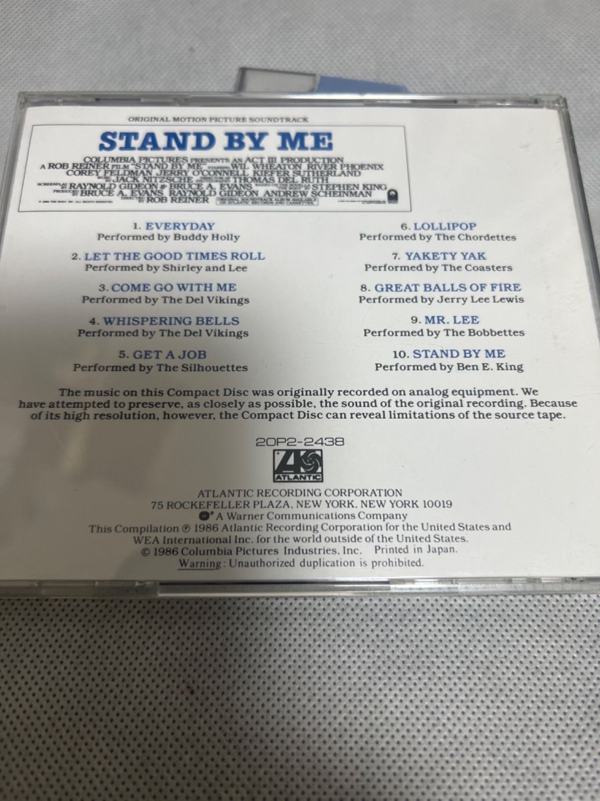 CD)Stand By Me／Ben E. King