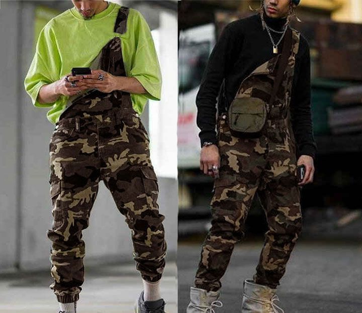 オーバーオール メンズ サロペット ロングパンツ オールインワン 迷彩 春夏秋 パンツ 長ズボン 2021 新作#mjsho20662