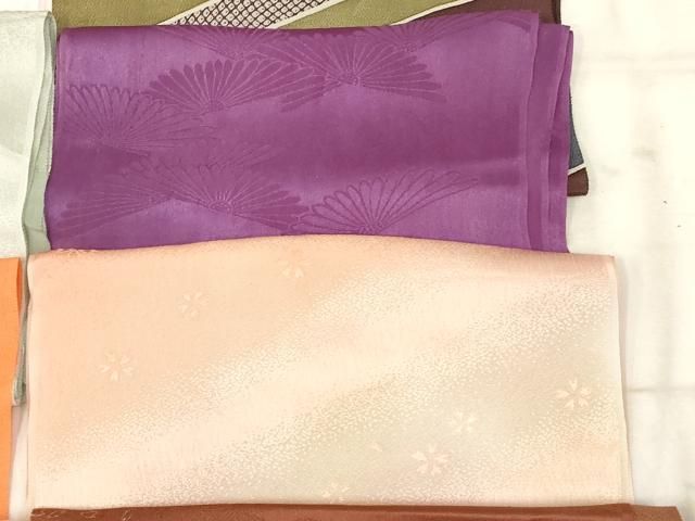 平和屋着物☆和装小物 上質な帯揚げ 10枚セット 未使用品多数 逸品