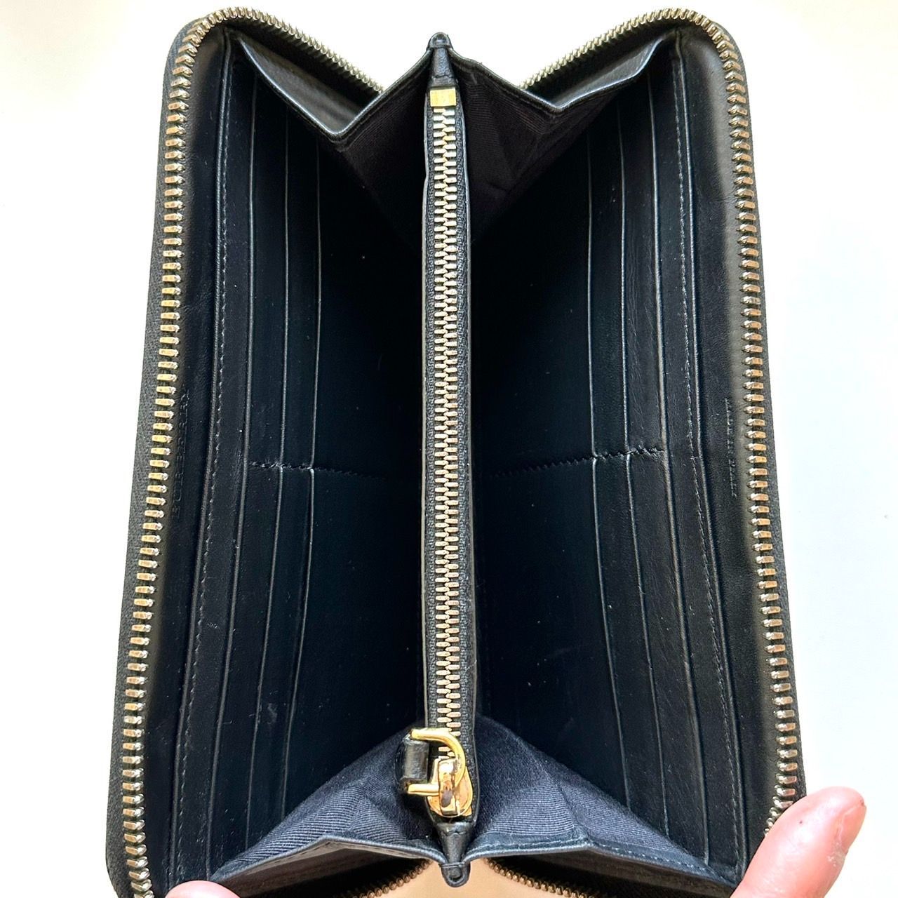 バーバリー BURBERRY 長財布 シャドーチェック - メルカリ