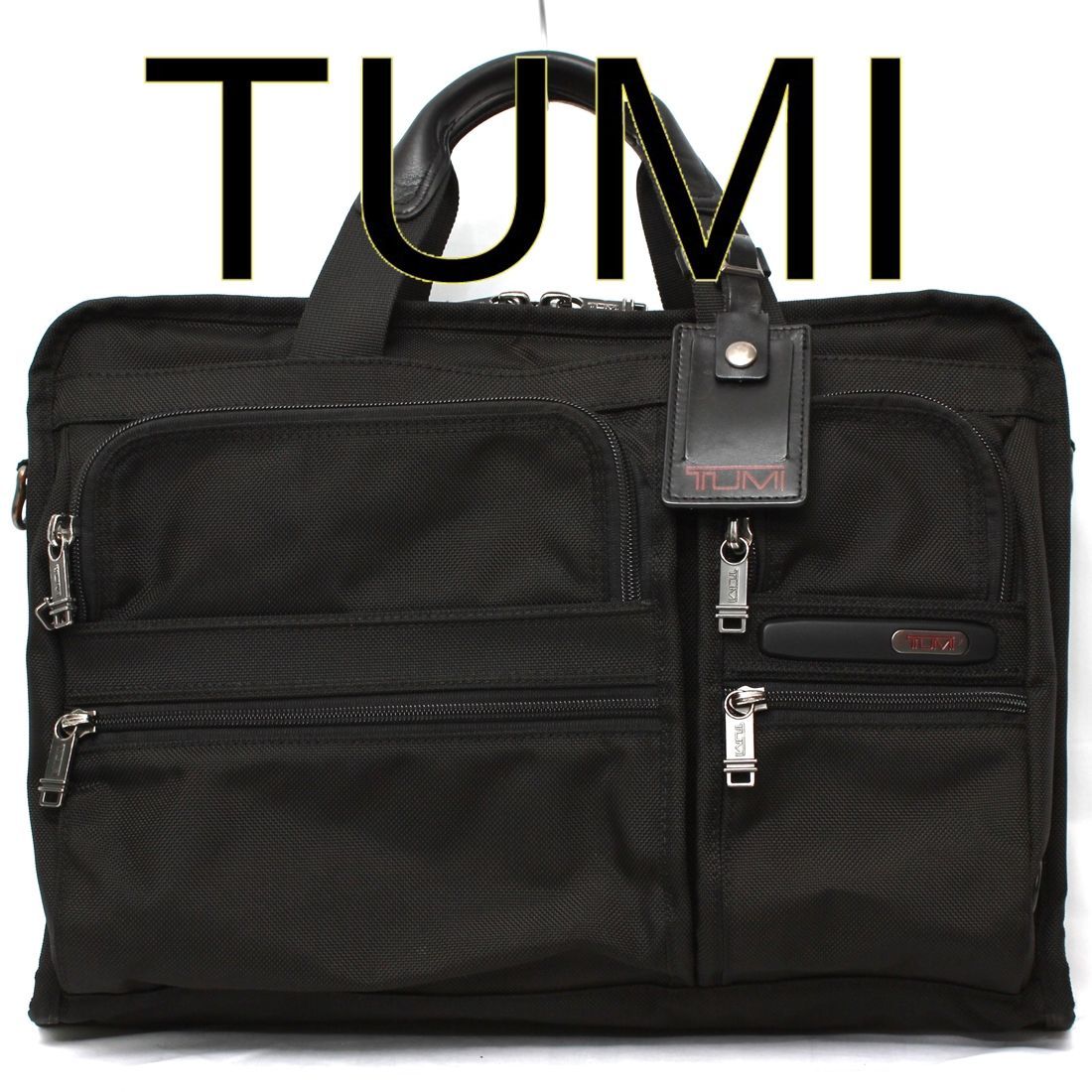 極美品 トゥミ TUMI ビジネスバッグ T-Pass アルファコレクション 263108D4 ブリーフケース 肩掛け 2WAY ブラック メンズ  m354 - メルカリ