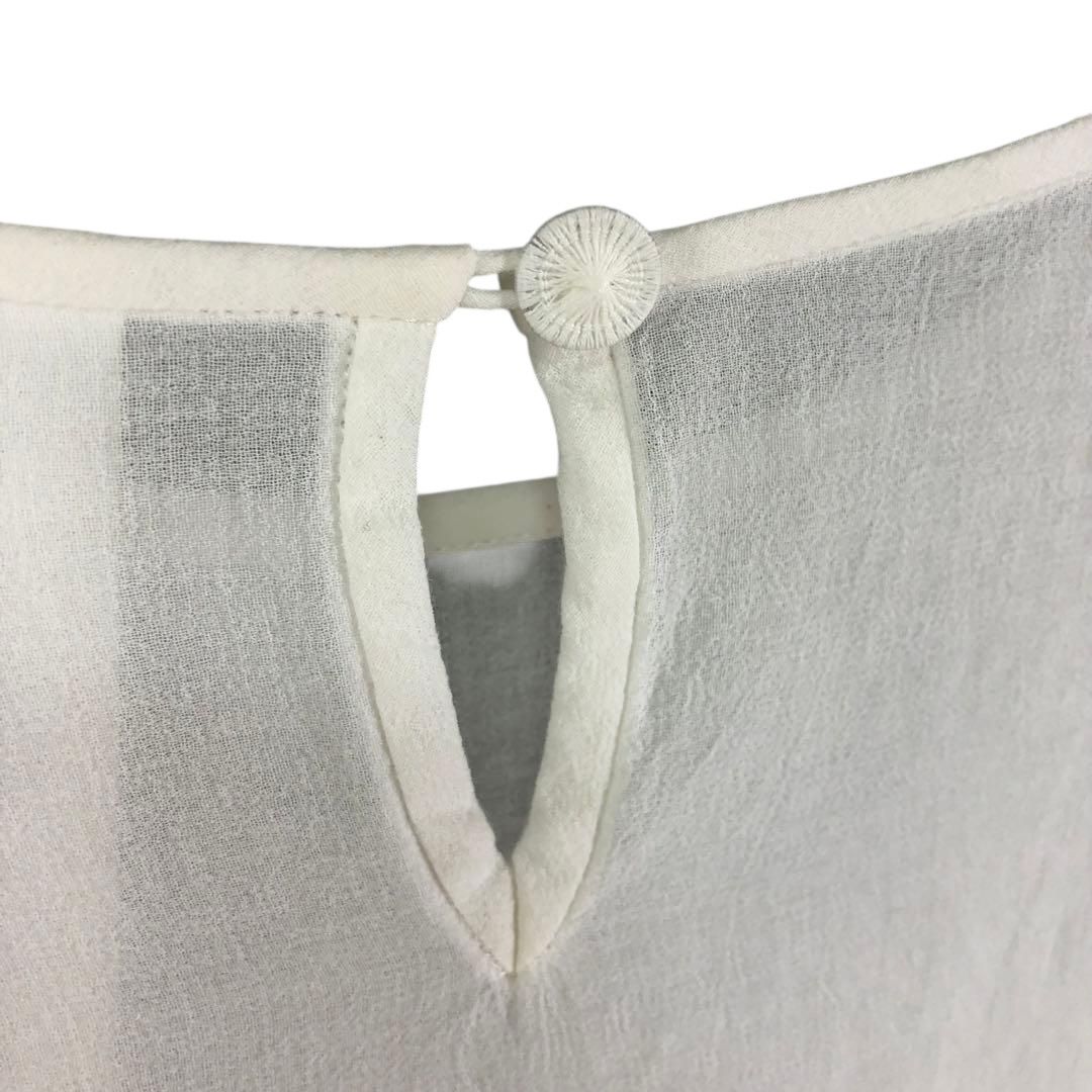 七分袖ブラウス