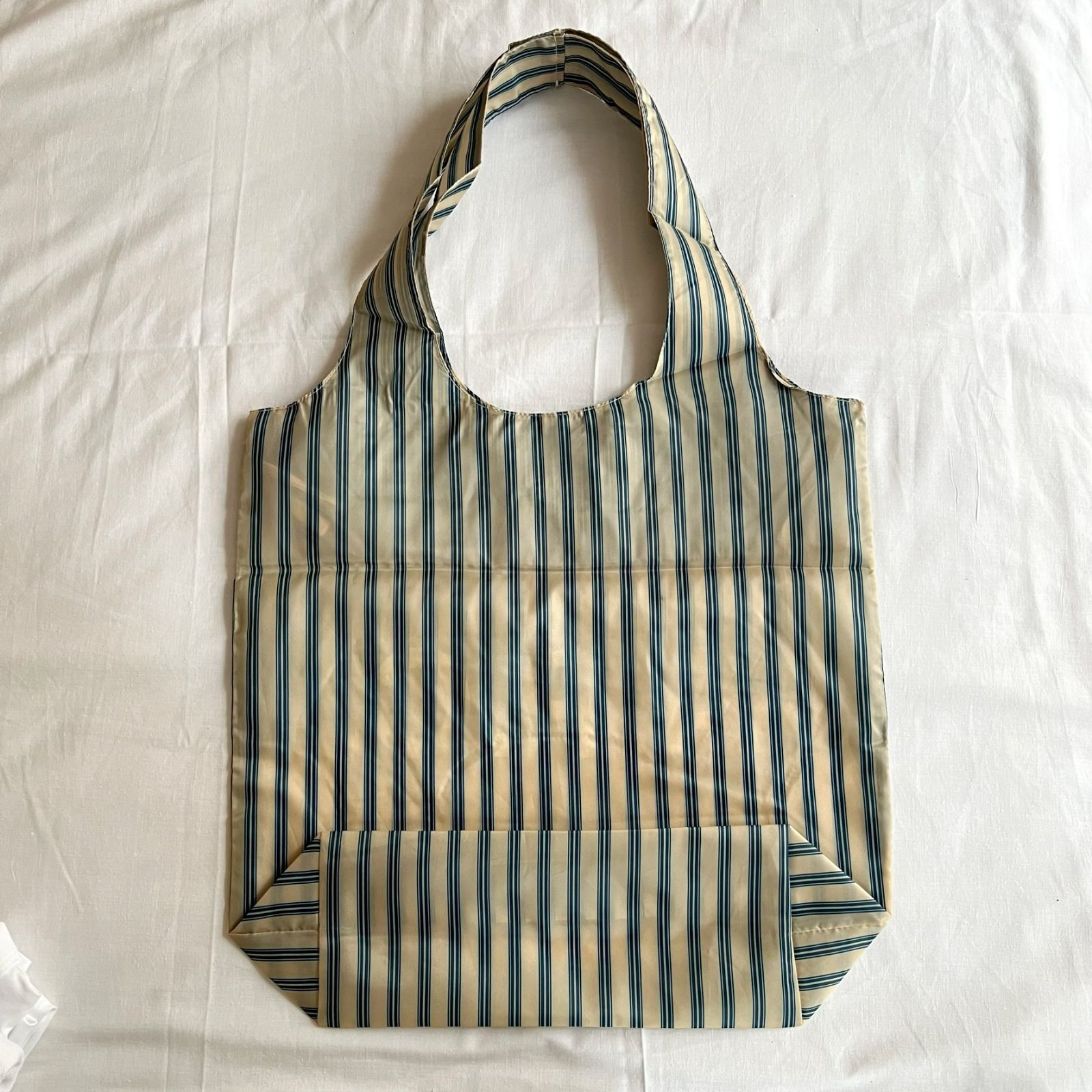 A.P.C. ストライプ トートバッグ 美品】A.P.C ストライプ エコバッグ - メルカリ