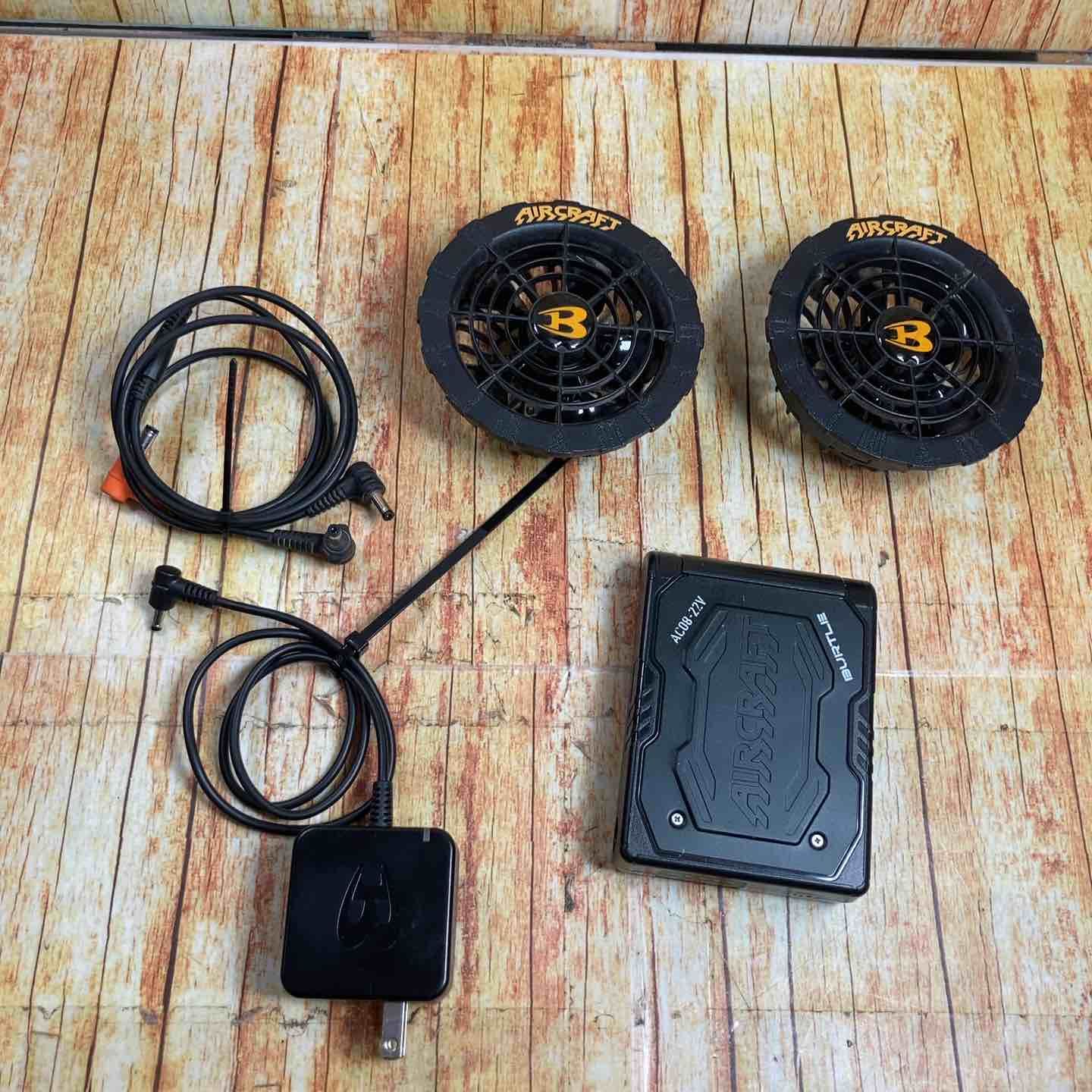 BURTLE バートル エアークラフト 2025年モデル ファンユニットAC08-1 バッテリーAC08 22V セット 川崎店
