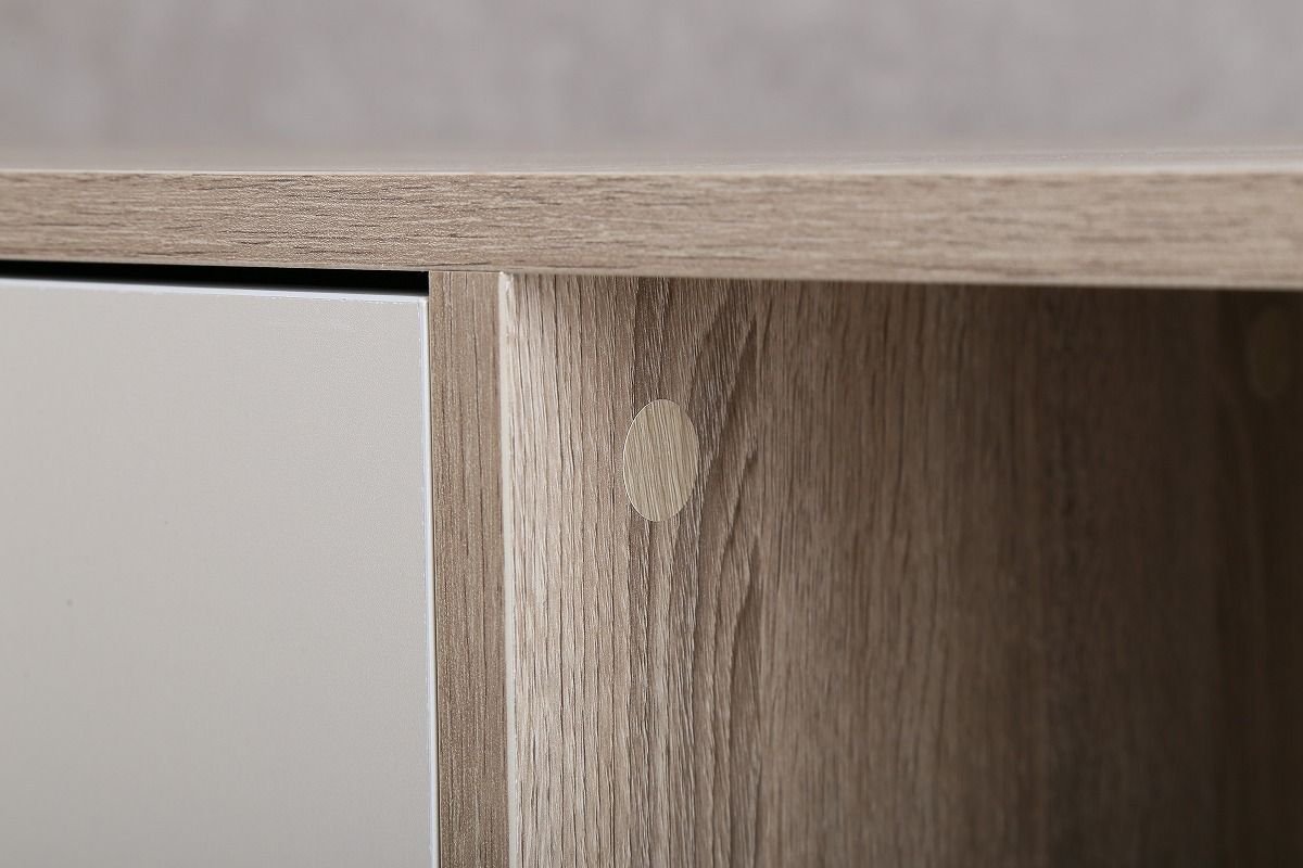 幅96cm】 Erin バイカラーキャビネット