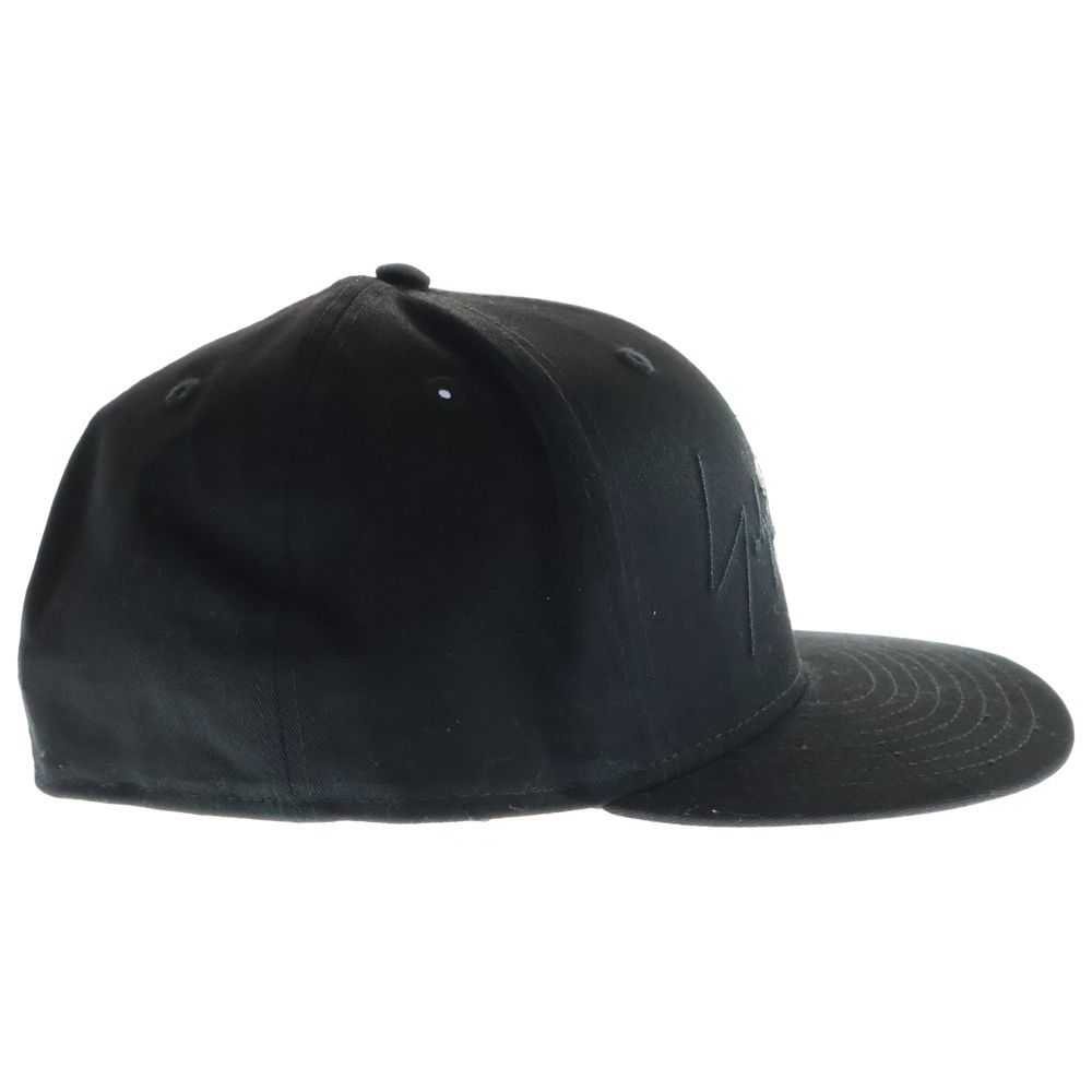 Yohji Yamamoto ブラックベースボールキャップ Yohji Yamamoto POUR HOMME (ヨウジヤマモト プールオム) ×NEW