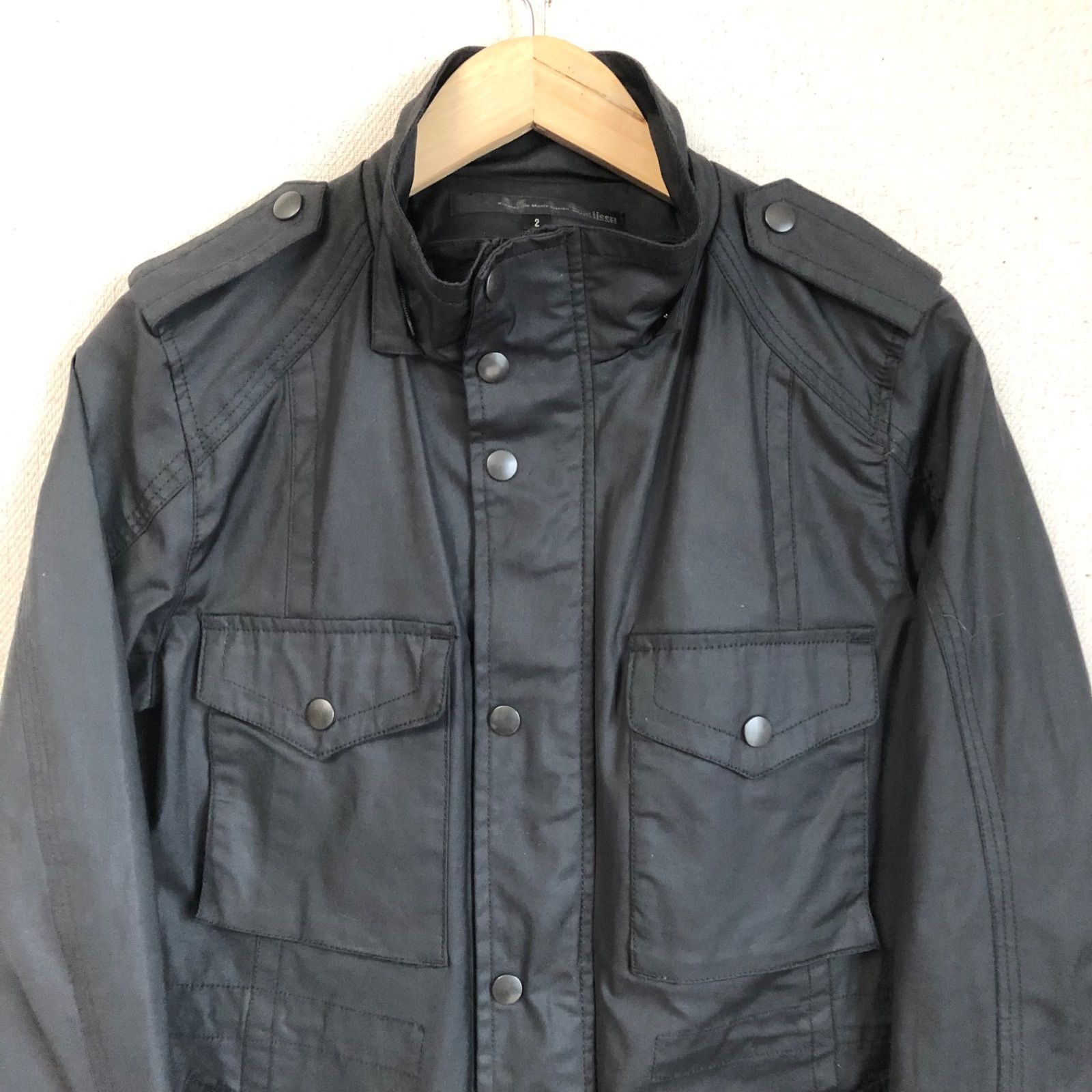 SCHLUSSEL   ハイネックライダースジャケット シュリセルのビンテージライダースジャケット