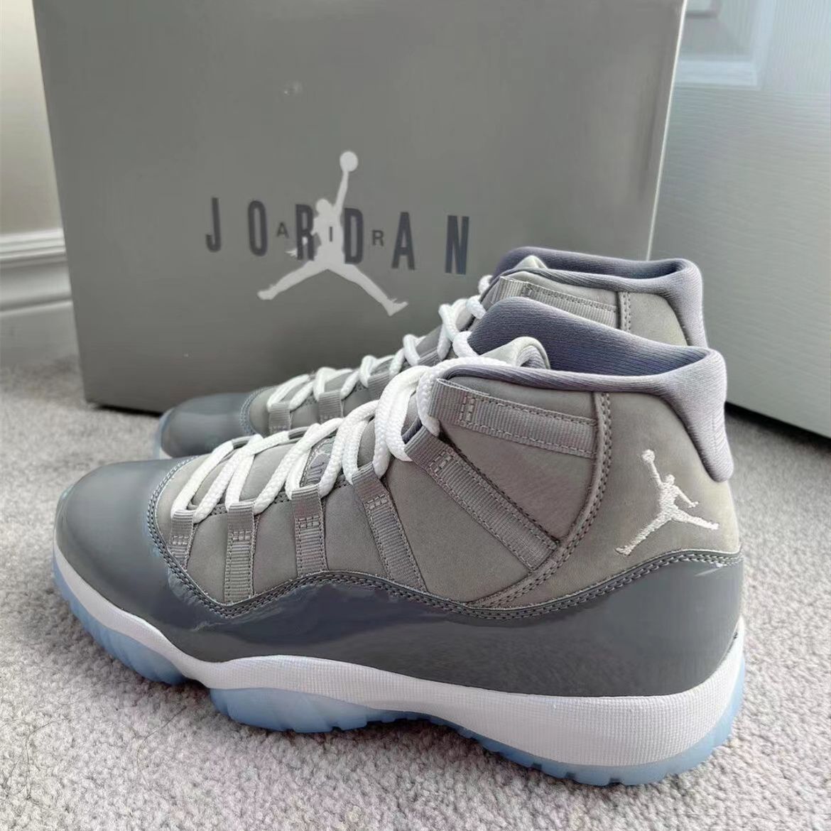 値下げします 新品 Nike Air Jordan 11 Retro Low Cool Grey ナイキ エアジョーダン11 レトロ ロー クールグレー  - メルカリ