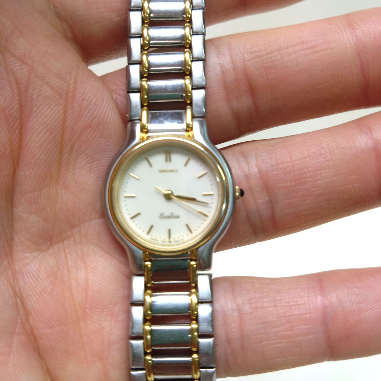 稼動品　SEIKO ドルチェ　10Kケース　オクタゴン　腕時計　メンズ 稼動品SEIKO ドルチェ10Kケースオクタゴン腕時計メンズ