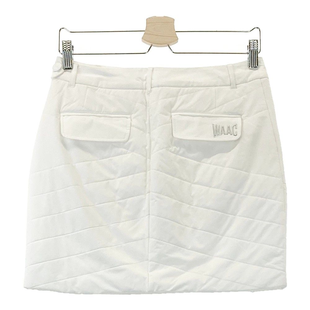 サイズ：3 WAAC ワック インナー付 中綿スカート ホワイト系