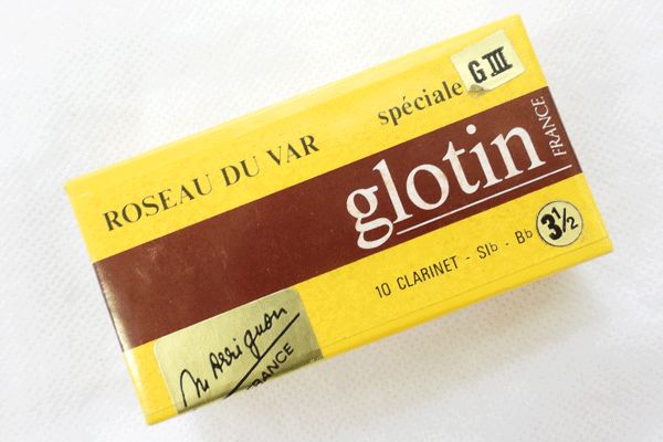 グロタン）Bbクラリネットリード GⅢ 3.5番 10枚入り【超レア