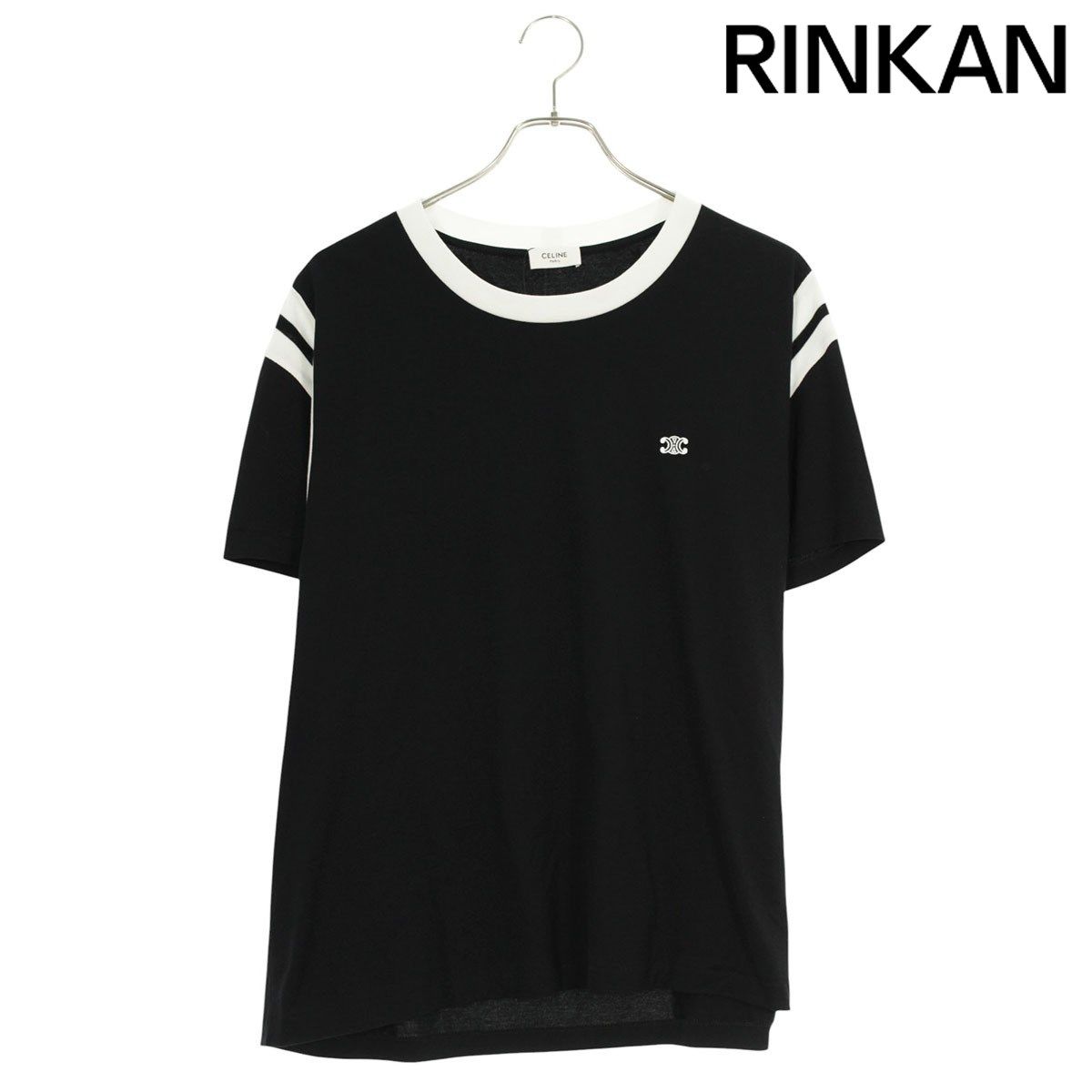 セリーヌ 24AW 2X30O671Q.38AW トリオンフコットンジャージーレギュラーTシャツ メンズ L
