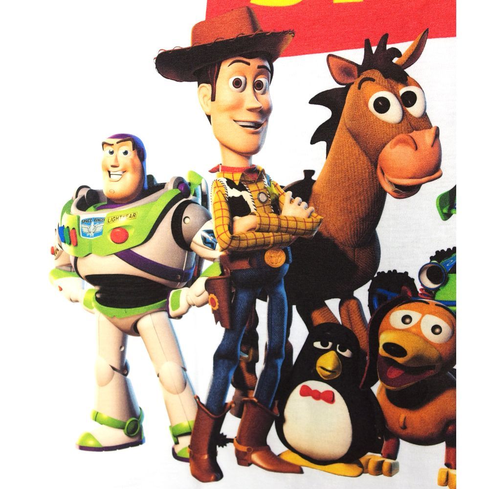 D019☆日本未発売インポート商品☆TOY STORY 新品 トイストーリー Tシャツ ホワイト ウッディ バズライトイヤー Disney ディズニー  Pixar ピクサーbuzz woody ジェシー ザーグ レックス メンズ レディース アニメ レア - メルカリ