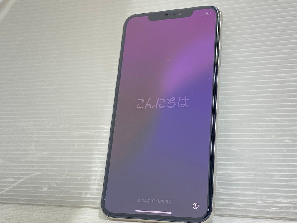iOS18 動作品 iPhone XS Max 64GB ドコモ版 SIMロックあり 本体 キズあり Apple スマホ ○YR-19303○