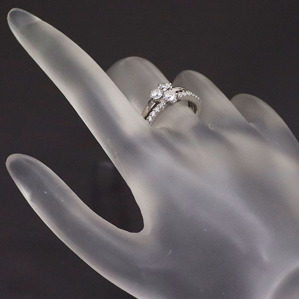 トリロジー/ベリテ Pt900 ダイヤモンド リング 0.63ct - メルカリ 