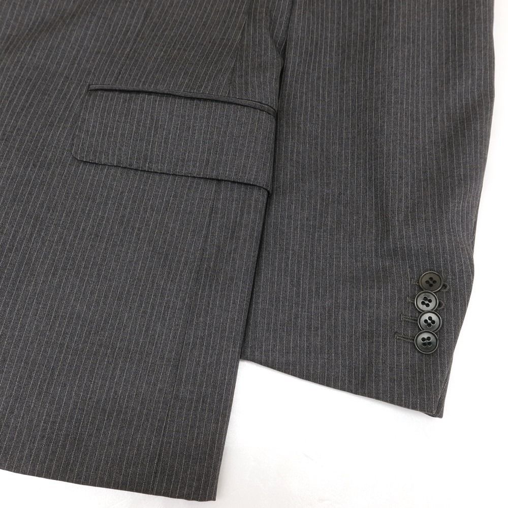 中古】カンタレリ Cantarelli ウール ピンストライプ 3つボタンスーツ
