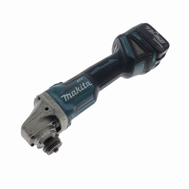 ☆中古品☆ makita マキタ 14.4V 100mm 充電式ディスクグラインダー GA403D 青/ブルー バッテリー(14.4V  3.0Ah)付き サンダー 95054 - メルカリ