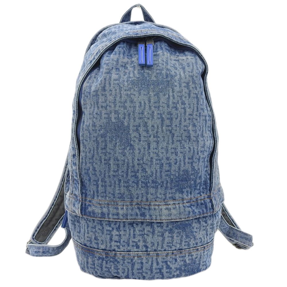 DIESEL ディーゼル 美品 ロゴ デニム リュック バッグパック