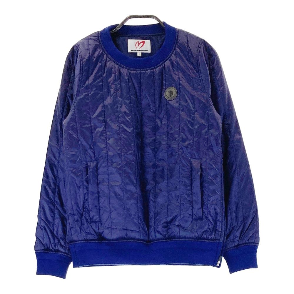 サイズ 0 MASTER BUNNY EDITION マスターバニーエディション 中綿ブルゾン ネイビー系 240101486170 ゴルフウェア レディース ストスト