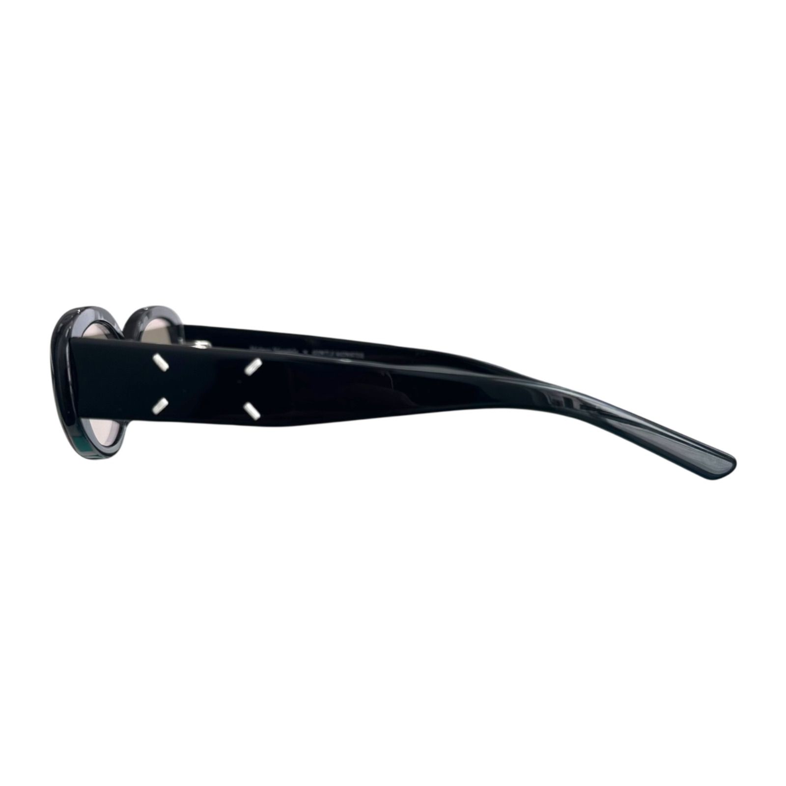 MAISON MARGIELA】 × GENTLE MONSTER MM206 01 OVAL SUNGLASSES