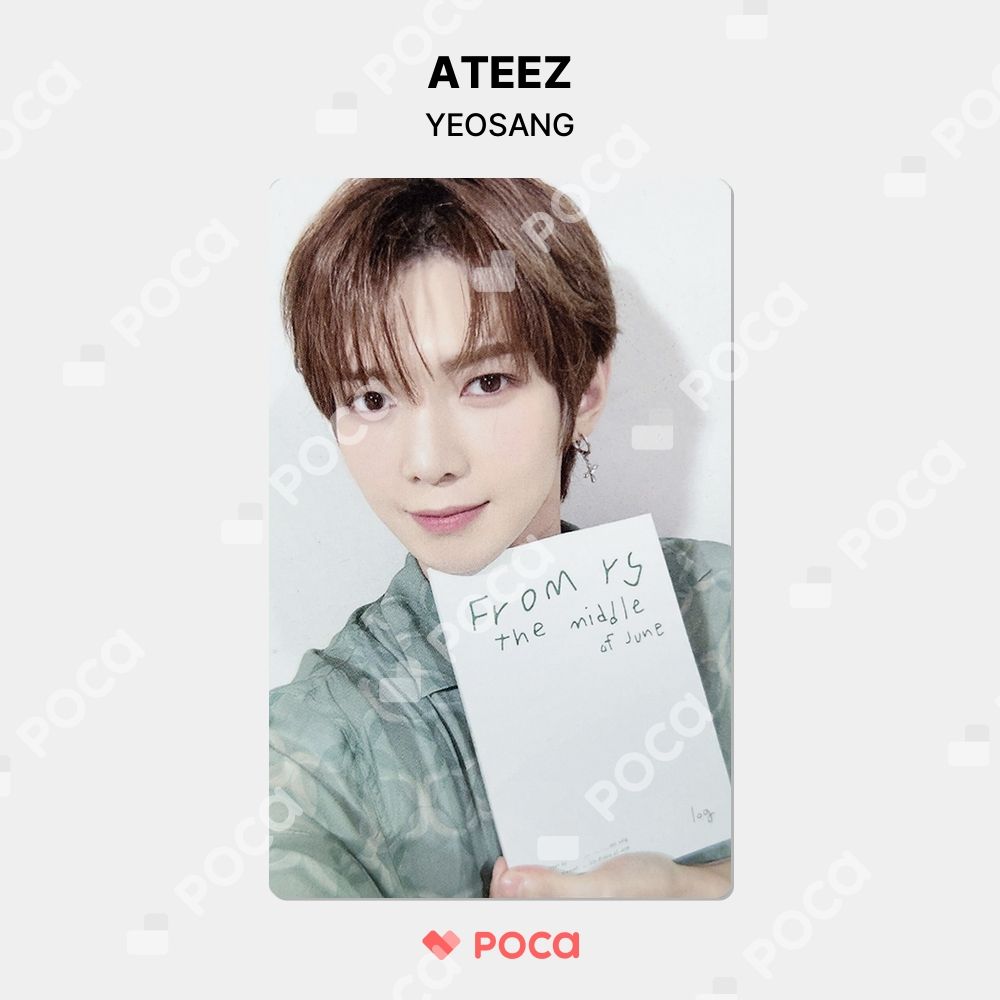 ATEEZ ヨサン トレカ [YEOSANG PHOTOBOOK] : from YS 公式
