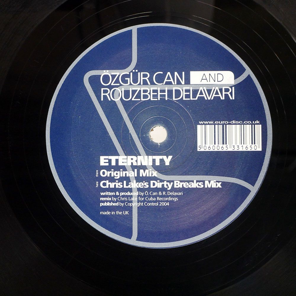英 UK盤 ZGR CAN/ETERNITY/3 BEAT BREAKS 3BB006 12 - メルカリ