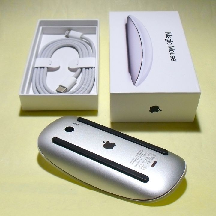 編込USB-Cケーブル付属 Apple Magic Mouse MK2E3J/A - PC周辺機器