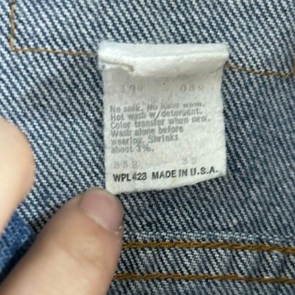 ☆良品 リーバイス 80s 70505 白デニム トラッカージャケット Gジャン ☆良品 リーバイス 80s 70505 白デニム トラッカージャケット G