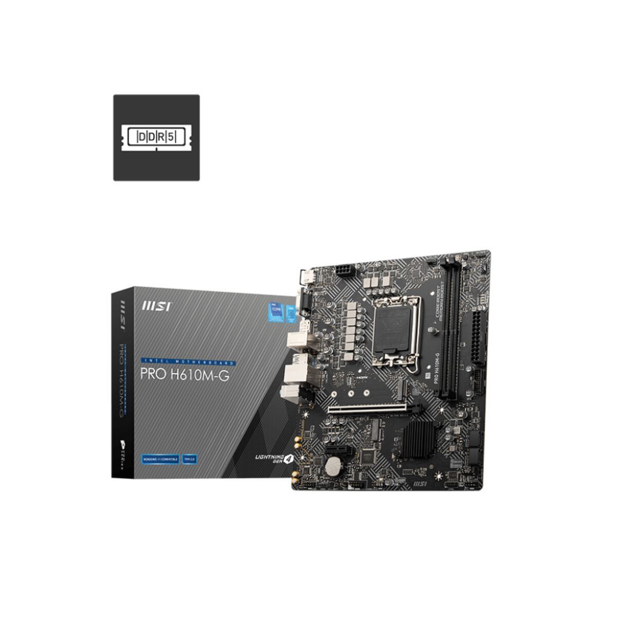 マザーボード MSI PRO H610M-G 1700 LGA 1700
