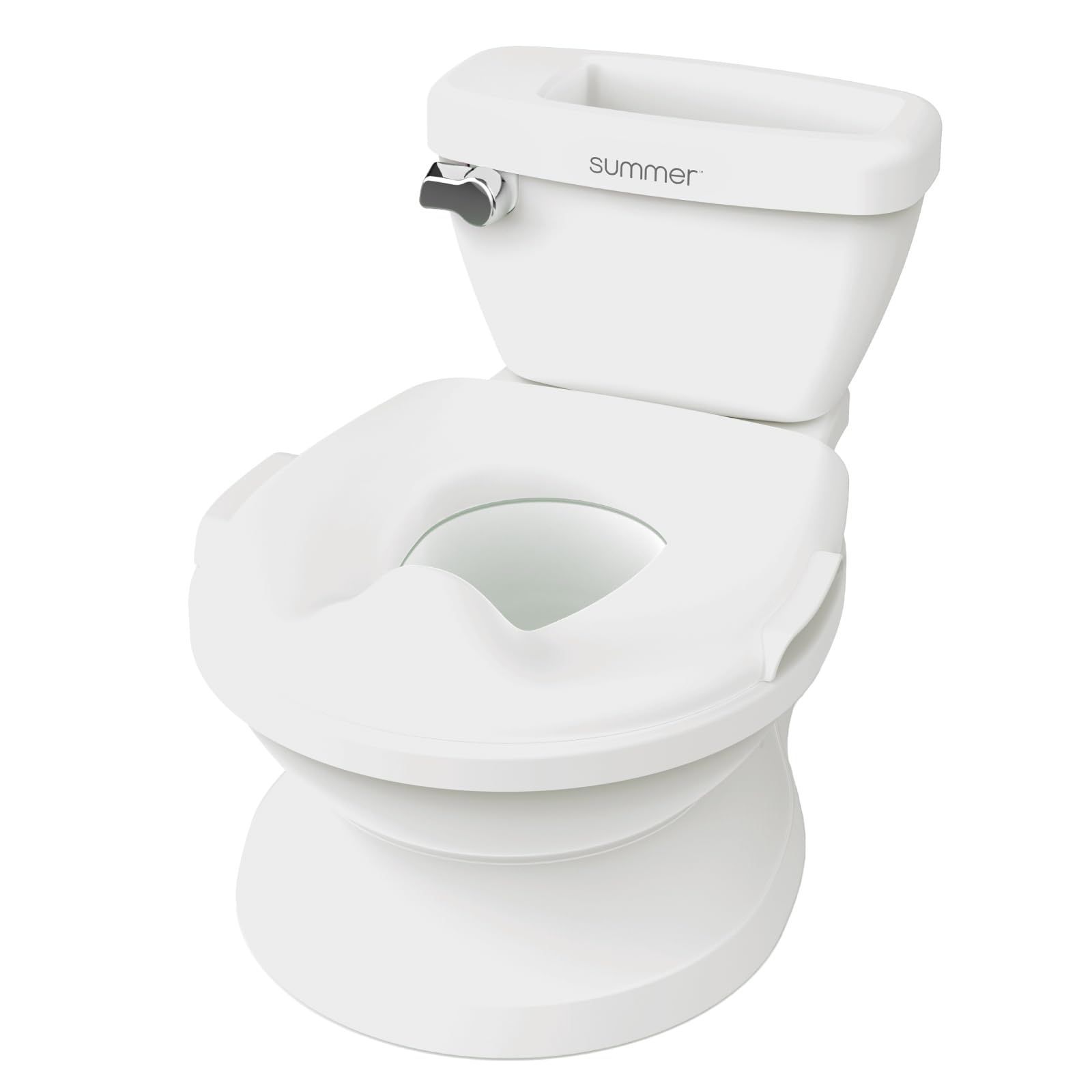 日本育児 おまる マイサイズポッティ2 ホワイト 18ヶ月 23 kgまで対象 洋式トイレ型おまる トイトレ トイレトレーナー